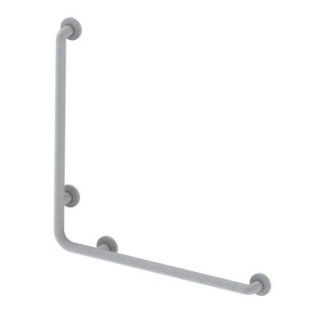 Corrimano angolare di sicurezza per bagno 78x78 KV1501 bianco