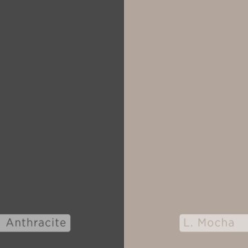 Lavica za čevlje z vrati in policami Sunno dove siva in antracit 100x35x44