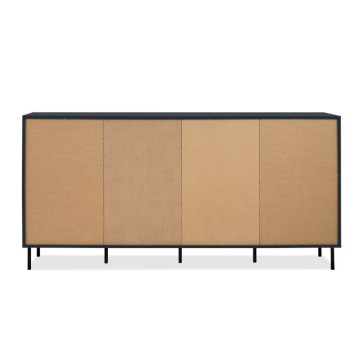 Modra mornarica kredenca 4 vrata Caracas51A 180X40X90H