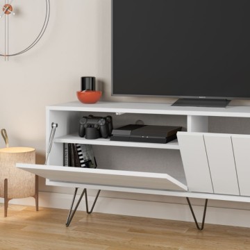 Belo TV stojalo z dvema vratoma Piccadilly 139x36x57