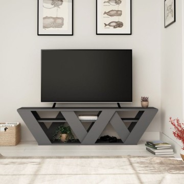 TV stojalo antracit Ralla 158x30x40h