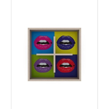 Kiss viseča knjižna omara 60x60x16 RF140101