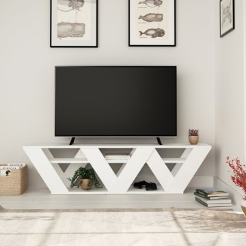 TV stojalo Ralla belo 158x30x40h