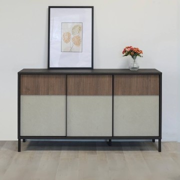 Bivak 3 vrata lava in glina Anka 150x40x86h