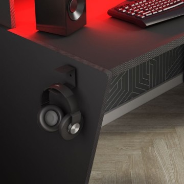 Reverzibilna namizna igra 5021 antracit dvojna polica in led luči 150x66,9x85,5H