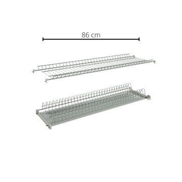 90 cm vgradni stenski odcejalnik za posodo.
