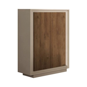 Kašmir in oreh mercure Odprta skladiščna enota z dvema vratoma 106x50x146h
