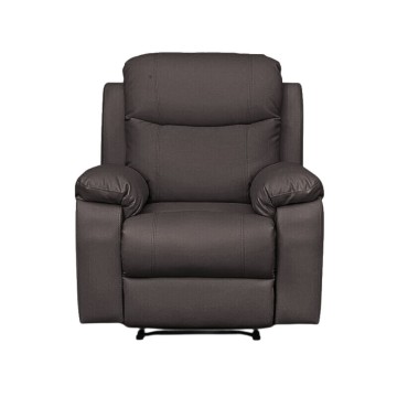 Recliner Chicago fotelj iz tkanine Houston87 siva