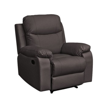 Recliner Chicago fotelj iz tkanine Houston87 siva