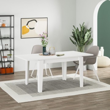 Raztegljiva miza Megaron bela 120x80 cm