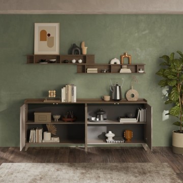 Bivak 4 vrata Polan bronze mercure 241x42x99h