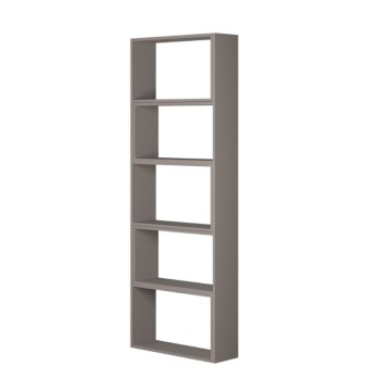 Wish dove grey 72x22x200h raztegljiva vogalna knjižna omara