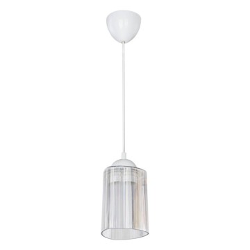 Stropna svetilka s trikotnim prozornim plastičnim senčnikom Optical MDL4125