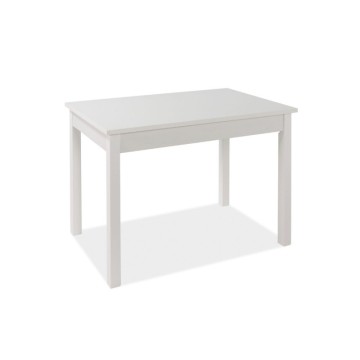 Pravokotna raztegljiva miza Florence 120x80 Ash white