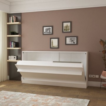 Life enojna postelja na kolesih bela 215x38x108H