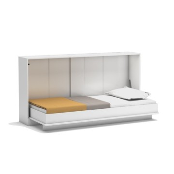 Life enojna postelja na kolesih bela 215x38x108H