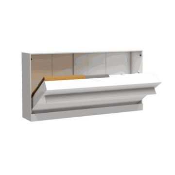 Life enojna postelja na kolesih bela 215x38x108H