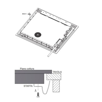 4-conska indukcijska plošča Master Kitchen MKHI604BK
