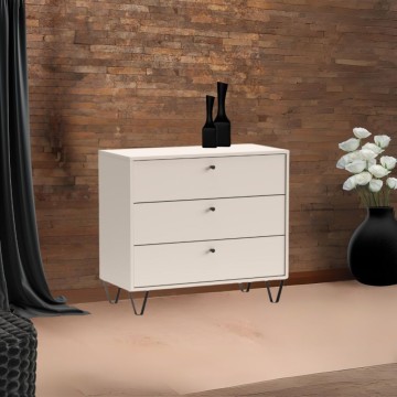 ALDO3 Komoda s tremi predali iz cashemere 83,6x40x75,2H