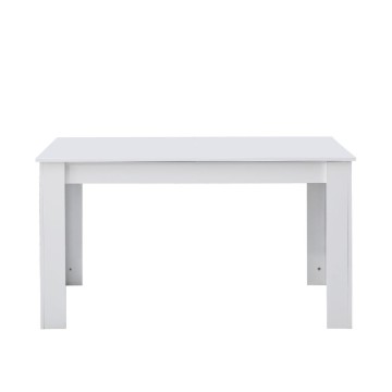 Raztegljiva pravokotna miza bela Tony 140x90x78H