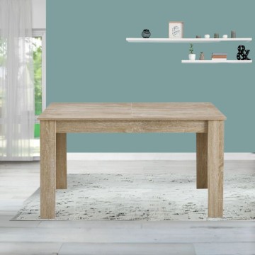 Pravokotna raztegljiva miza Tony Oak 140x90x78H