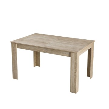 Pravokotna raztegljiva miza Tony Oak 140x90x78H