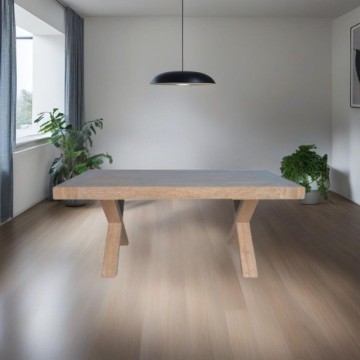 Raztegljiva miza Gondar 180x100 v barvi jelše