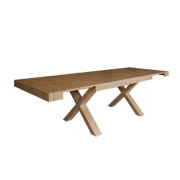 Raztegljiva miza Gondar 180x100 v barvi jelše