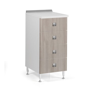 Kuhinjska komoda s 4 predali 40x50x87H barva bršljan