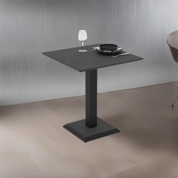 Kvadratna miza Carvel ossido: Eleganca in prepoznaven slog za vsak prostor 68x68x75H