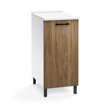 Kuhinjski pult z vrati 40x50x85H naravna barva oreha