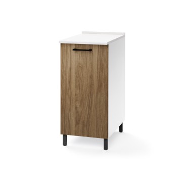 Kuhinjski pult z vrati 40x50x85H naravna barva oreha