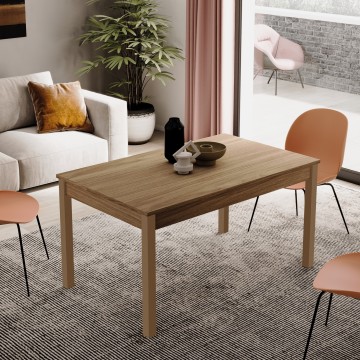Raztegljiva miza Firenze120x80 barva naravnega oreha