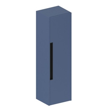 Modularni stenski kopalniški stolpec v svetlo modri barvi 35x30x120H