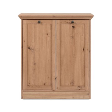 Bivak 2 vrati antični hrast Timber01A 80x35x90H Čar naravnega lesa v vašem domu