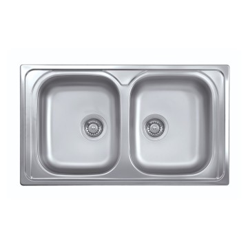 Pomivalno korito 86x50 2 posodi SA322