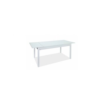 Raztegljiva miza beli pepel 160x90 cm - Empoli