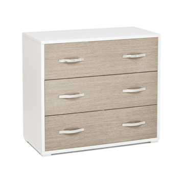 Komoda 3 predali 91x45x81H elm