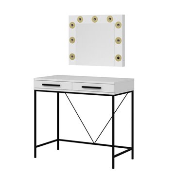 Sane bela toaletna omarica za ličila 90x45x80H: Eleganca in funkcionalnost za vaš lepotni kotiček