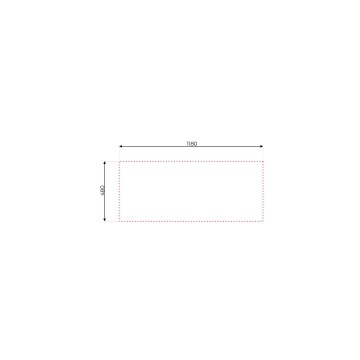 Kuhinjsko korito iz nerjavečega jekla 120x50 cm z dvojno skledo levo