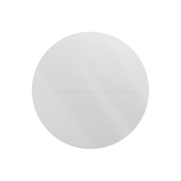 Črno-bela raztegljiva okrogla miza 100x77H cm - Tikit