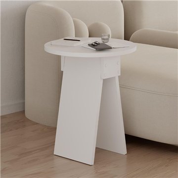 Bela mizica Chen - Minimalistična eleganca za vsako sobo