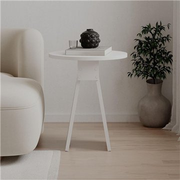 Bela mizica Chen - Minimalistična eleganca za vsako sobo