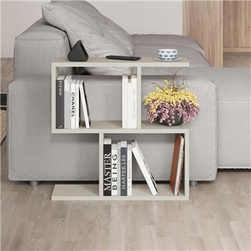 Homemania peščena mizica 60x19,5x60H - Sodoben dizajn in vsestranskost v enem kosu pohištva
