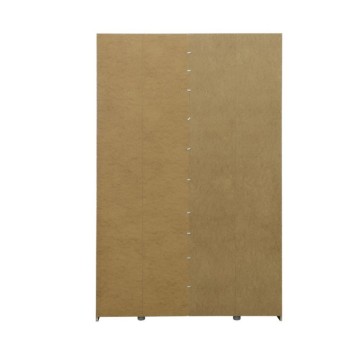 Garderoba 2 drsna vrata 120x42x190,5H barva hrast in cementno siva Zeno
