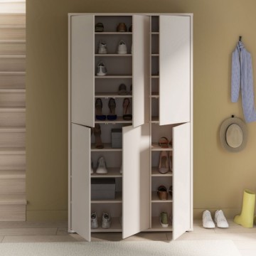 Večnamenska omara 6 vrat 109x35x192 kašmir barva Medea