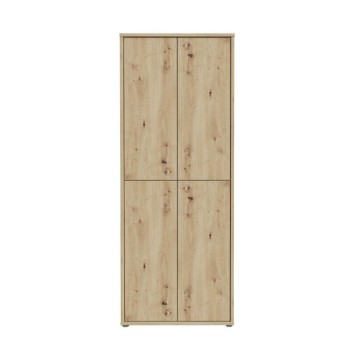 Večnamenska garderobna omara 4 vrata 74,5x35x192 hrast barva Medea