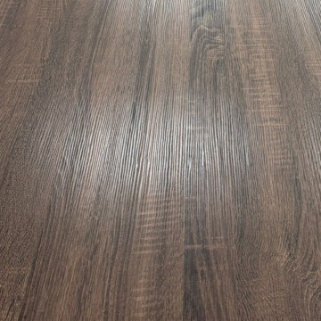 Fiksna miza s hrastovim vrhom in črnimi kovinskimi nogami 180x90x76H Ronan