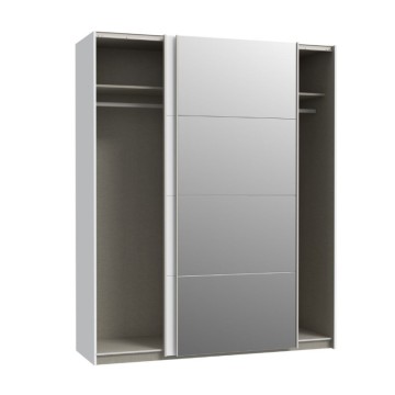 Garderobna omara 2 drsna vrata z ogledalnimi vrati 170x61x210,5H Elio