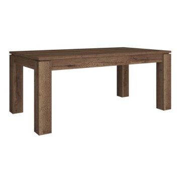 Raztegljiva miza 1485 oreh z osrednjim podaljškom 190x90x76H